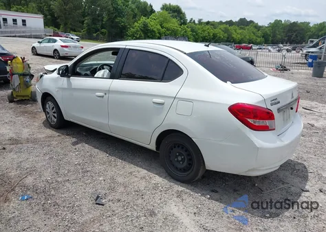2017 Mitsubishi Mirage G4 Es z USA, uszkodzony, nr VIN ML32F3FJ6HHF08999